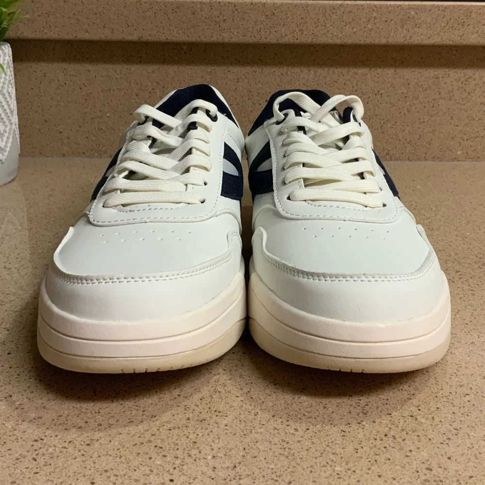 TRETORN Dennis White Athletic blue trim Sneakers